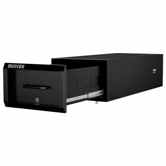Bunker S1 Coffre à tiroir de rangement Noir pour van & utilitaire 07136