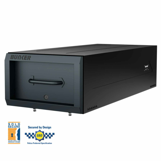 Bunker S1 Coffre à tiroir de rangement Gris pour van & utilitaire 07135