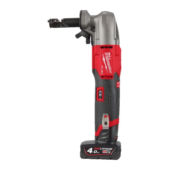 Milwaukee M12 FNB16-402X Grignoteuse 12V FUEL 1.6mm 2x4.0Ah (4933479619)