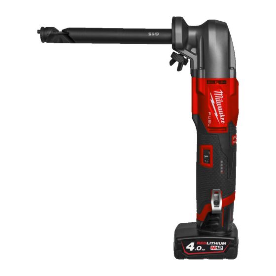 Milwaukee M12 FNB16-402X Grignoteuse 12V FUEL 1.6mm 2x4.0Ah (4933479619)