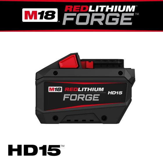 Milwaukee M18 FB15 Batterie M18 FORGE 18V 15.0Ah Red Lithium-Ion (48-11-1819)