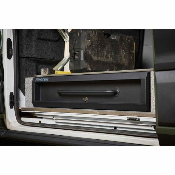 Bunker S2 Tiroir de rangement plat Noir pour van & utilitaire 29721