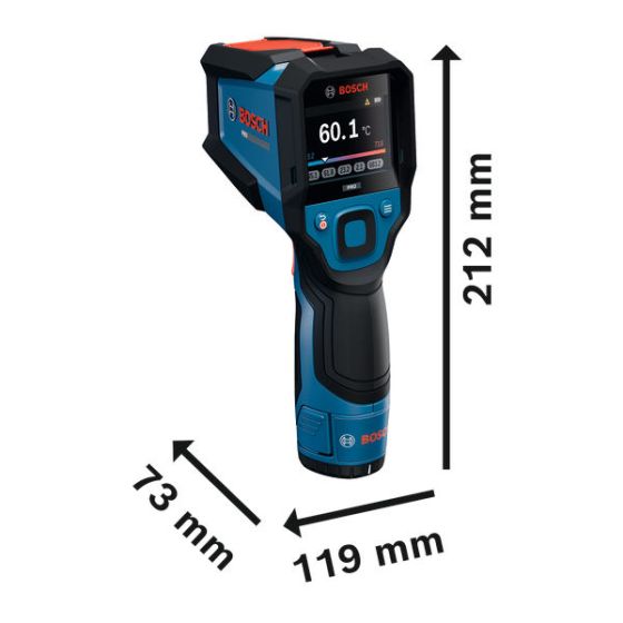 Bosch GIS12V-700-14 Professional Détecteur thermique (0601083A00)