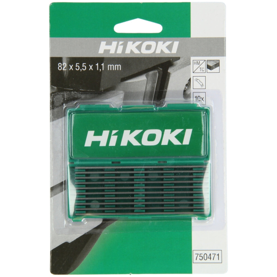 Hikoki Paire de fers réversible 82mm pour rabot (750471)