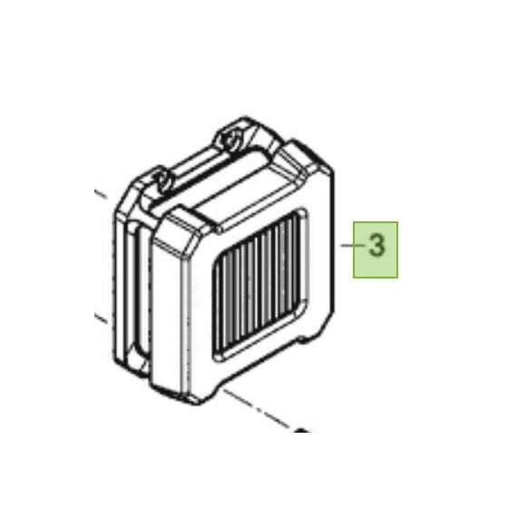 Bosch Fenêtre pour laser vert GLL 18V-120-33 CG (1617S01Y5D)