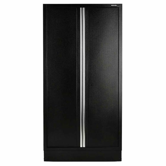 Bunker Armoire haute 2 portes d'atelier modulaire 4 tiroirs et 4 étagères 46cm (D28088)