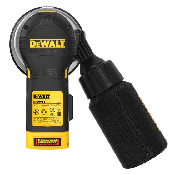 DeWalt DCW211NT-XJ Ponceuse excentrique ø125mm sans fil XR 18V (Machine seule)