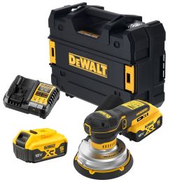 DeWalt DCW230P2-QWJ Ponceuse excentrique ø150mm sans fil XR 18V 2x5.0Ah