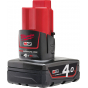 Batterie M12B4 Milwaukee 12V 4.0Ah Red Lithium-Ion