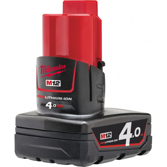 Batterie M12B4 Milwaukee 12V 4.0Ah Red Lithium-Ion