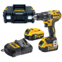 Dewalt DCD791P2-QW  Perceuse, visseuse Brushless 18V 2x5.0Ah avec coffret T-STAK