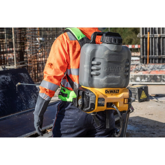 DeWalt DCCS1100N-XJ – Pulvérisateur chimique dorsal 18V XR 15 L (Machine seule)
