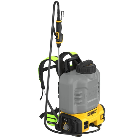 DeWalt DCCS1100N-XJ – Pulvérisateur chimique dorsal 18V XR 15 L (Machine seule)