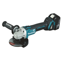 Makita DGA504RMJ Meuleuse d'angle Ø125mm 18V Li-Ion 2x4.0Ah + Mak-Pac