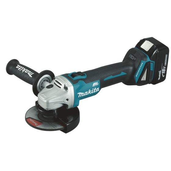 Makita DGA504RMJ Meuleuse d'angle Ø125mm 18V Li-Ion 2x4.0Ah + Mak-Pac