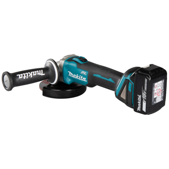 Makita DGA504RMJ Meuleuse d'angle Ø125mm 18V Li-Ion 2x4.0Ah + Mak-Pac