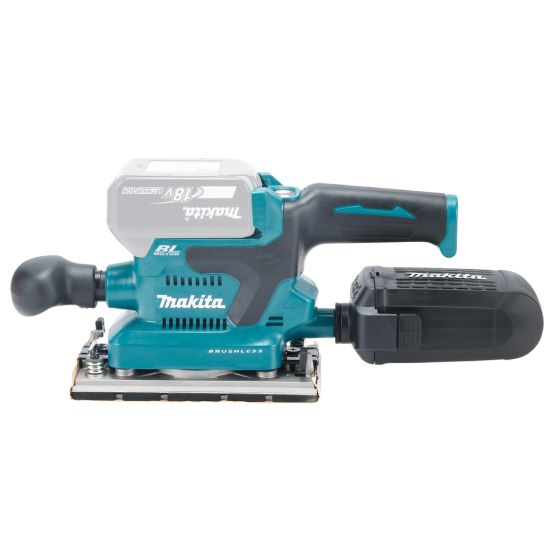 Makita DBO382ZJ Ponceuse vibrante 18V 93x185mm avec coffret MakPac (Produit seul)