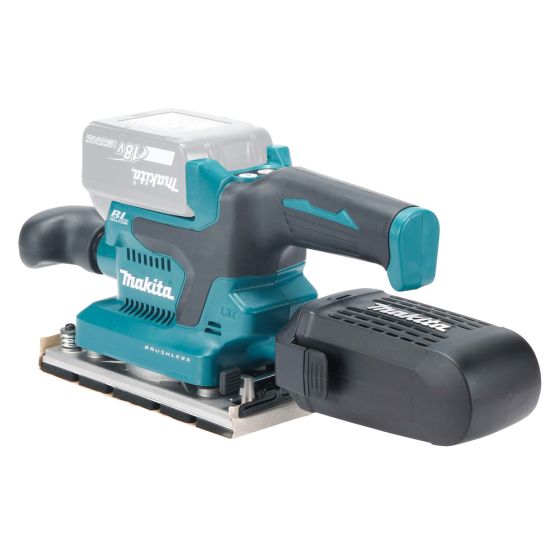 Makita DBO382ZJ Ponceuse vibrante 18V 93x185mm avec coffret MakPac (Produit seul)