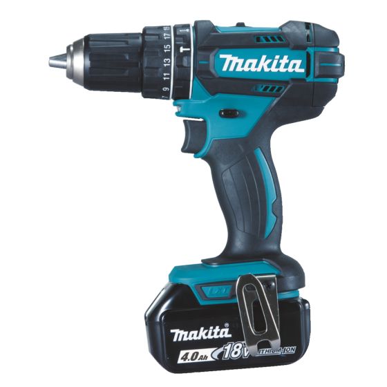 Makita DHP482RMJ Perceuse, Visseuse à percussion 18V Li-Ion 2x4.0Ah + Mak-Pac
