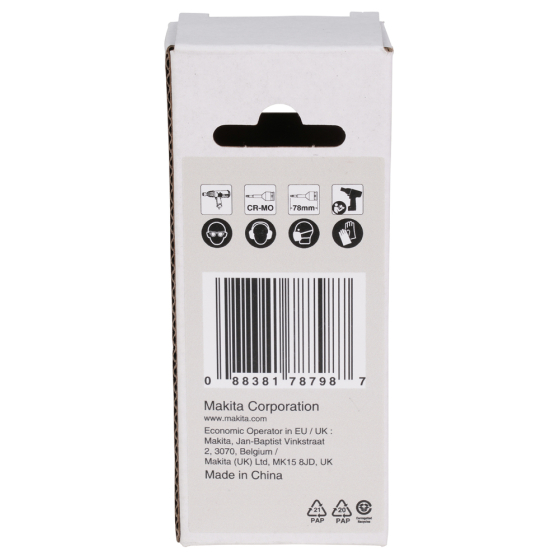Makita E-19819 Douille de vissage Torx T40 Impact Black 1/2"