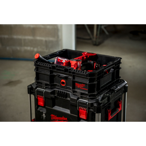 Milwaukee Caisse profil bas Packout 150x420x330mm (4932499346)