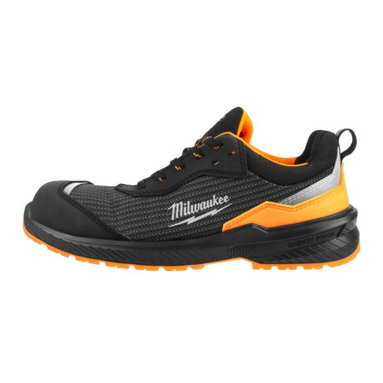 Milwaukee Chaussure de sécurité basse S1PS Flextred à lacets Haute-Visibilité Orange