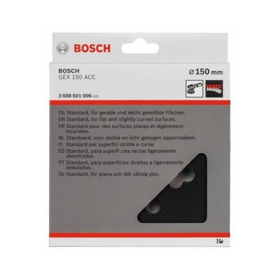 Bosch Plateau de ponçage Ø150 mm mi-dur pour GEX 150 ACE (3608601006)