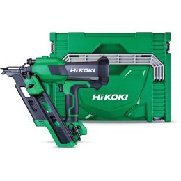 Hikoki NR1890DCBW6Z Cloueur de charpente sans 18V Brushless 90mm 34°
