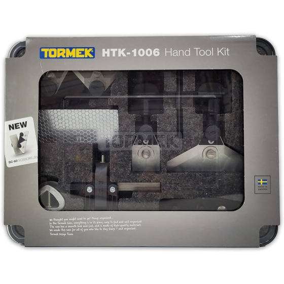 Tormek HTK-1006 Kit d’affûtage pour outils à main avec valise TC-800