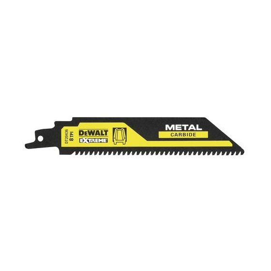 DeWalt DT20436-QZ Lame de scie sabre carbure METAL 152mm