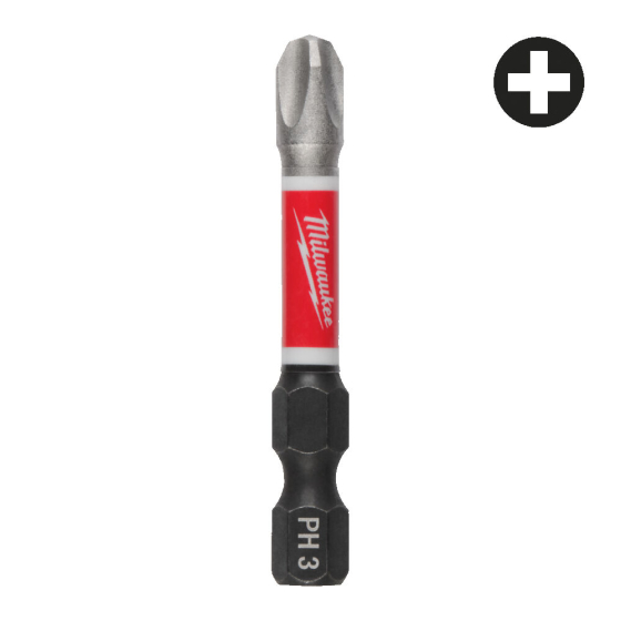 Milwaukee Embout PH3 de Vissage Shockwave 50mm (4932430858)