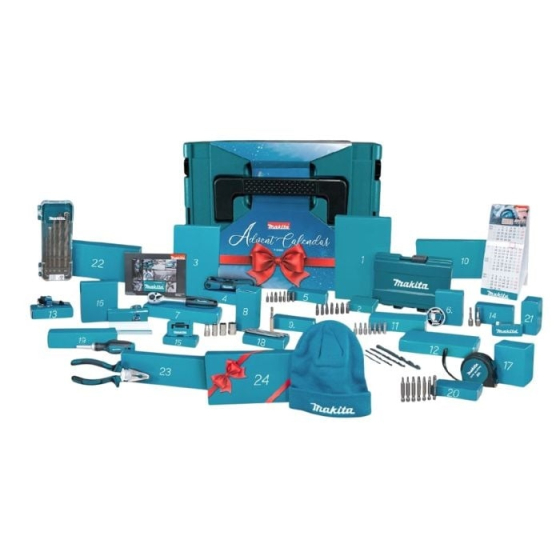 Makita Calendrier de l'avent 2026 en coffret MAKPAC (P-84894)