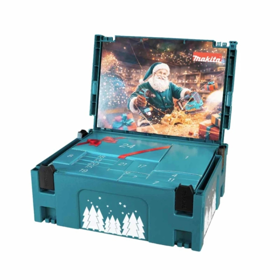 Makita Calendrier de l'avent 2026 en coffret MAKPAC (P-84894)