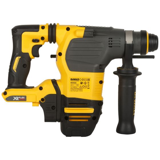 DeWalt DCH333NT-XJ Perforateur, Burineur SDS-PLUS 54V XR Flexvolt 3.5J avec coffret T-Stak (Machine seule)