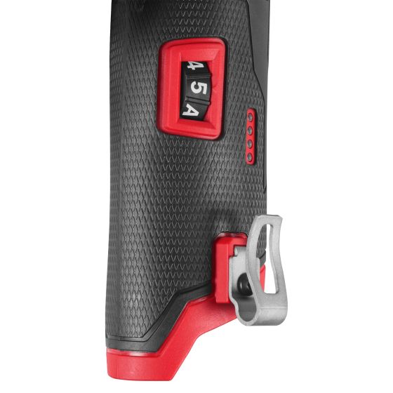 Milwaukee M12 FMS16-522B cisaille à tôle FUEL avec batteries HIGH OUTPUT 5 Ah et 2,5 Ah
