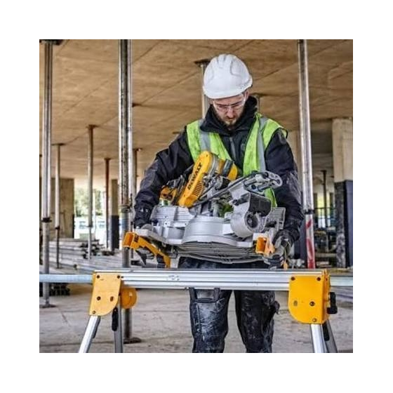 Dewalt DE7033-XJ Piètement Multi-usages pour scies à onglets + 2 Supports DE7025