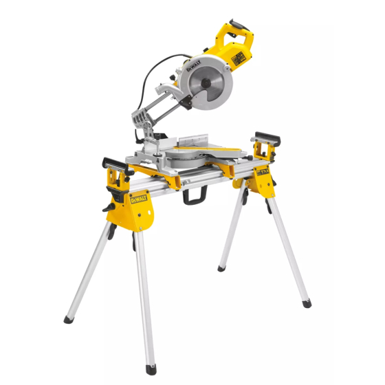 Dewalt DE7033-XJ Piètement Multi-usages pour scies à onglets + 2 Supports DE7025