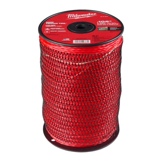 Milwaukee Bobine de fil torsadée coupe-bordure ø2.7x190m (49332789)