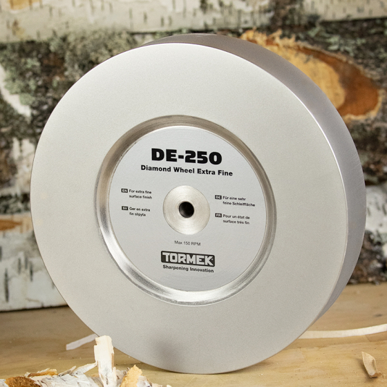 Tormek DE-250 Meule diamant extra fin Ø250 compatibles avec l’affûteuse à eau Tormek T-8