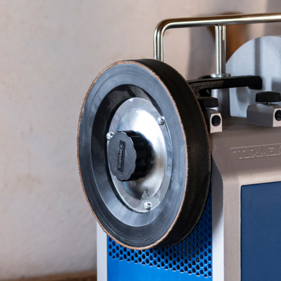Tormek LA-220 Disque de démorfilage en cuir ø215mm