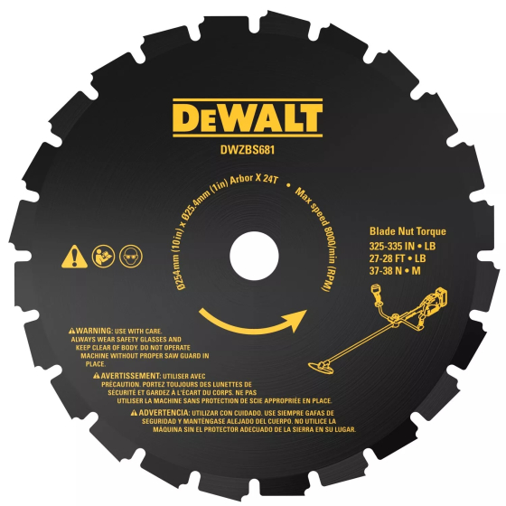 Dewalt DT20696-QZ Lame de scie pour scie forestière ø250mm
