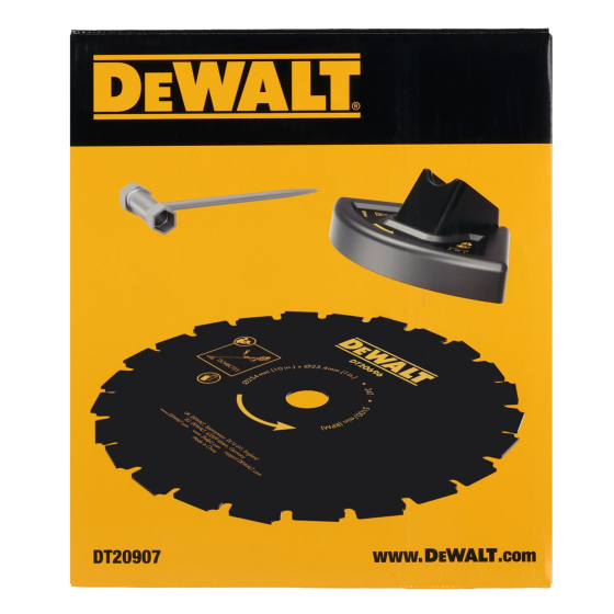 Dewalt DT20907-QZ Kit de conversion lame forestière ø250mm