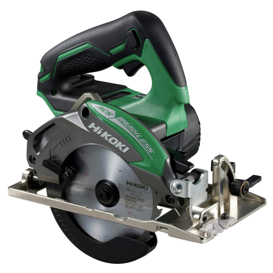 Hikoki C18DBLW2Z Scie circulaire 18V Brushless ø125mm avec coffret