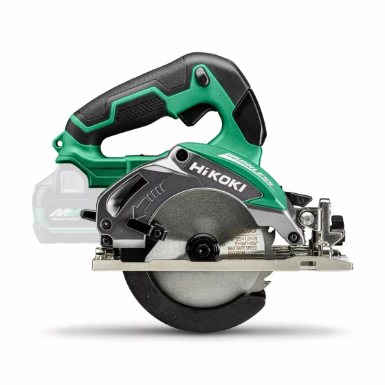 Hikoki C18DBLW2Z Scie circulaire 18V Brushless ø125mm avec coffret
