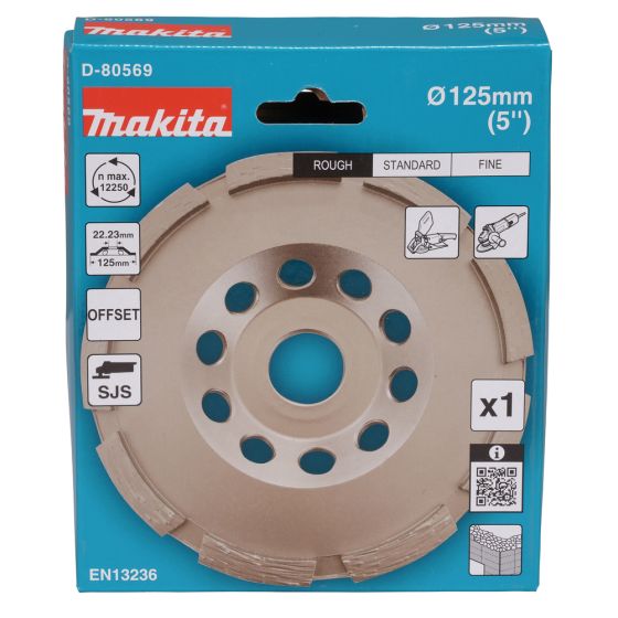 Makita D-80569 Plateau de ponçage diamant ø125mm