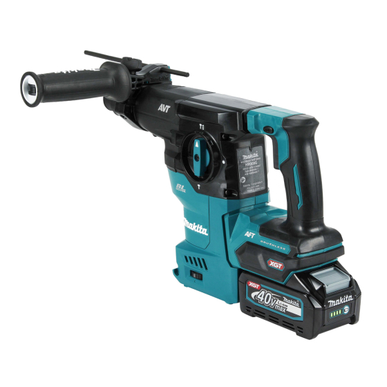 Makita LOT0482 Pack Perforateur SDS-Plus XGT 40V Max HR008GZ avec Batterie 4Ah BL4040F  et Chargeur