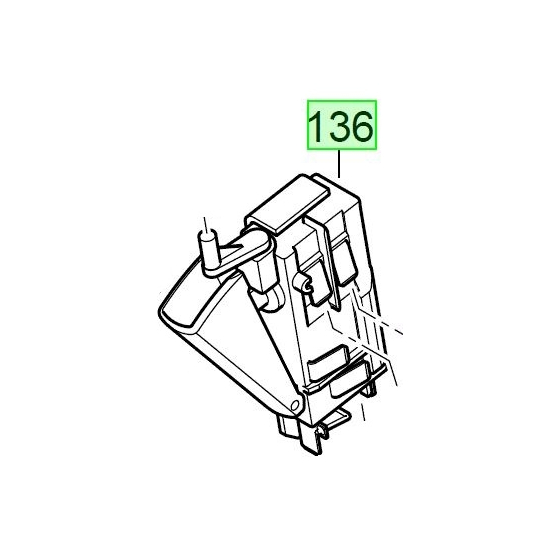 Milwaukee 4931400353 Interrupteur V28H, V18H, V28HX, V18HX, HD28HX, HD28H