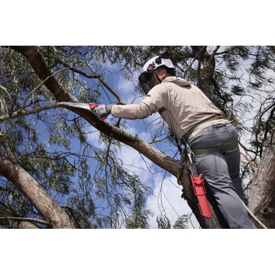 Milwaukee Scie d'élagage droite compacte avec fourreau (4932500645)