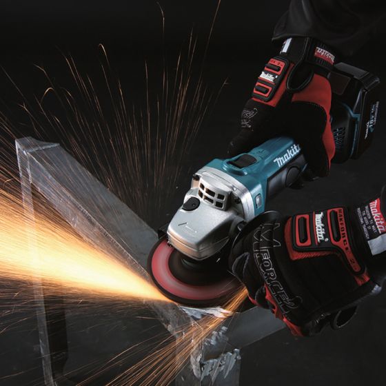 Makita DGA513ZJ Meuleuse Ø125mm 18V Li-Ion Brushless avec coffret Mak-pac
