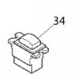 Makita 651609-7 Interrupteur SS106A-7-1 Découpeur-ponceur multifonctions TM3000, TM3010